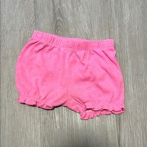 4/$20 Carters Pink Ruffle Hem Shorts 18M